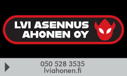Lvi Asennus Ahonen Oy logo